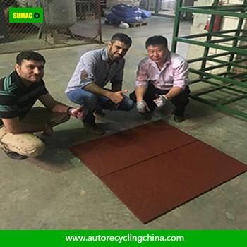 Rubber Floor Mat Tile Making Machine